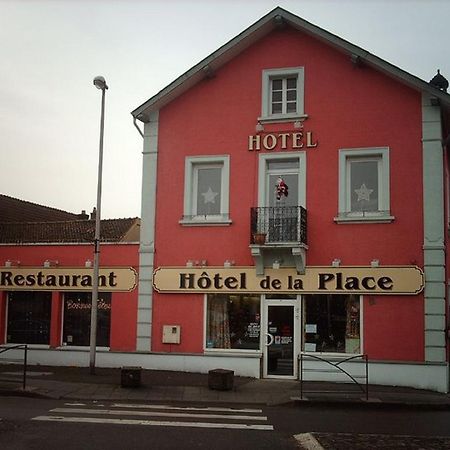 Pension Hotel Restaurant De La Place Voujeaucourt Bagian luar foto